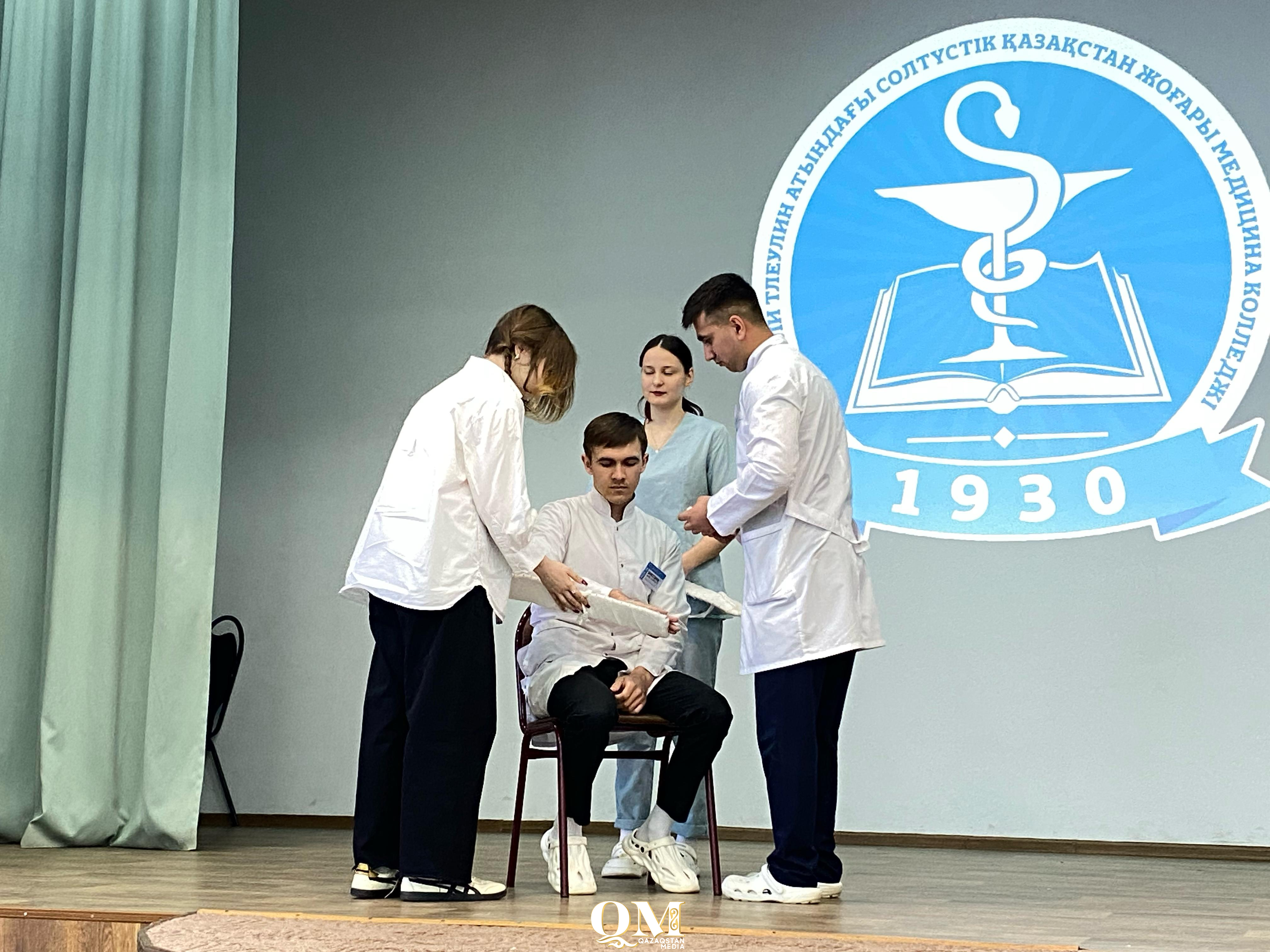 Петропавлдағы медициналық коллдежінде мектеп түлектері үшін ашық есік күні өтті