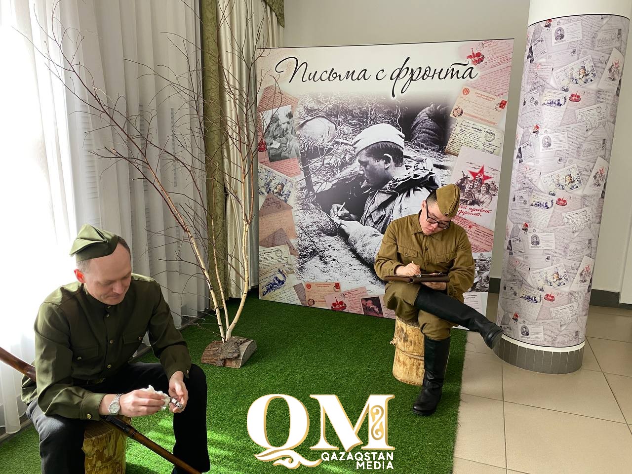 «Мама, обо мне не беспокойся» — выставка, посвященная 80-летию Победы, открылась в Петропавловске