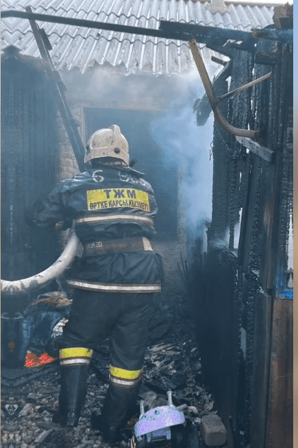 СҚО-да түтін датчигінің арқасында бүтін бір отбасы аман қалды