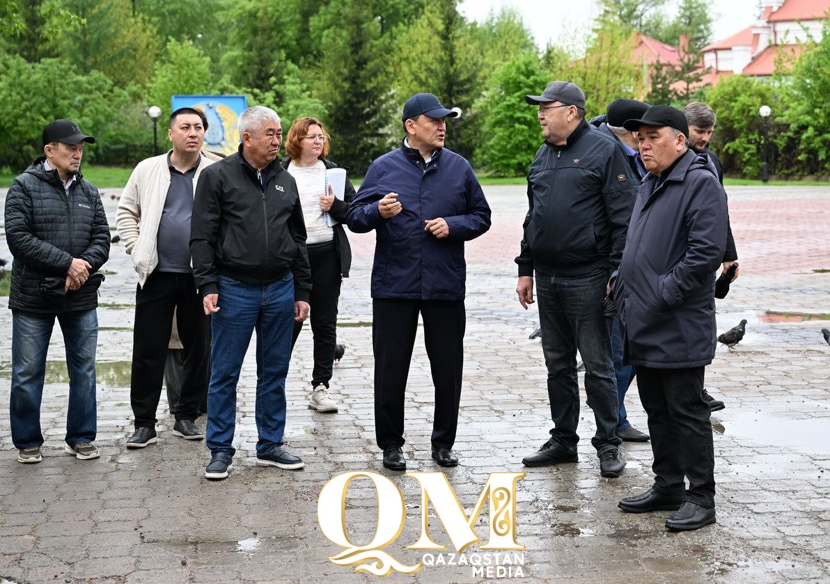 Реконструкция самой длинной пешеходной улицы началась в Петропавловске