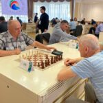 Чиновники, ветераны и журналисты встретились за шахматной доской в Петропавловске