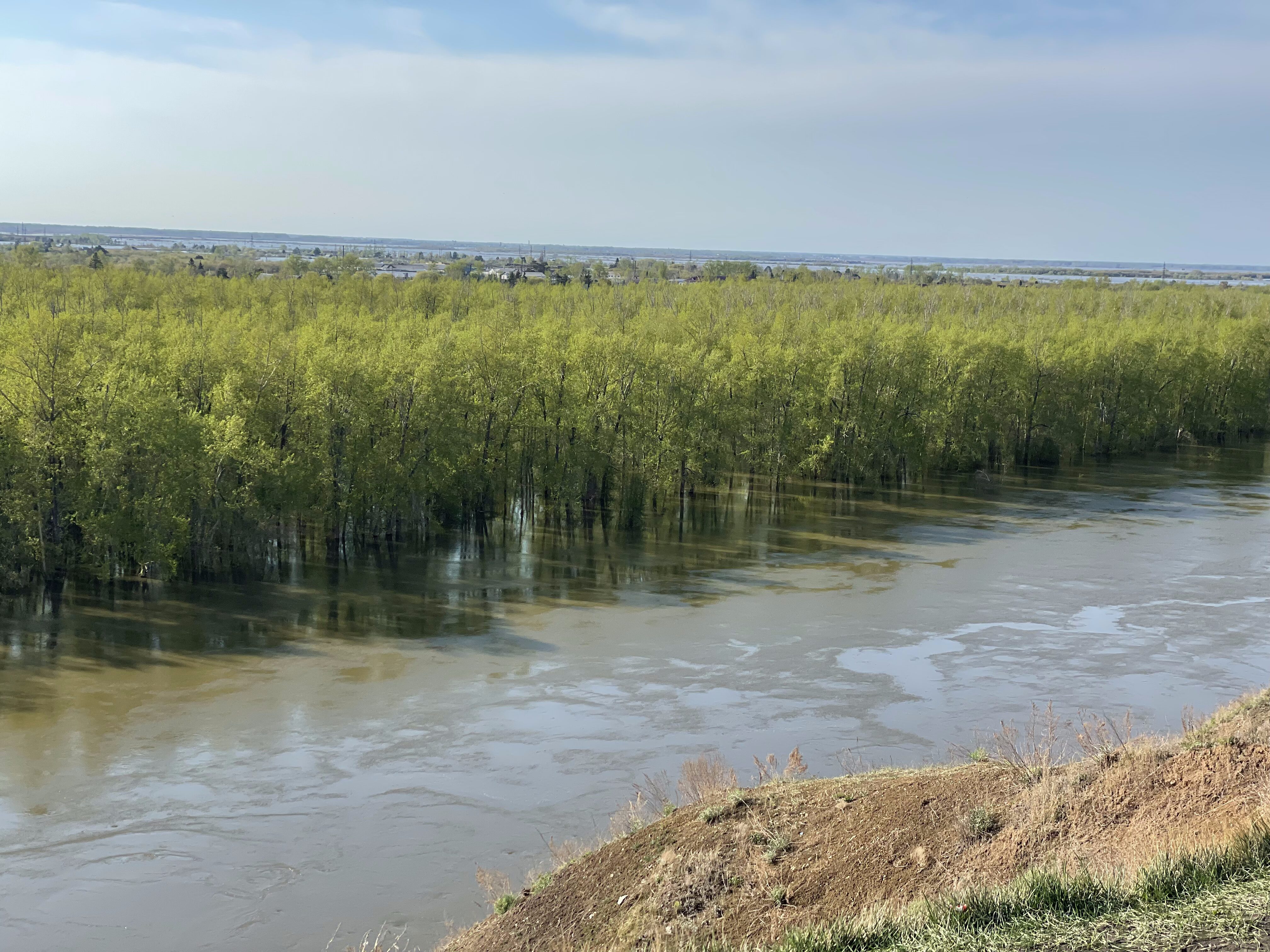 Петропавлда Есіл өзенінің деңгейі 10 см төмендеді