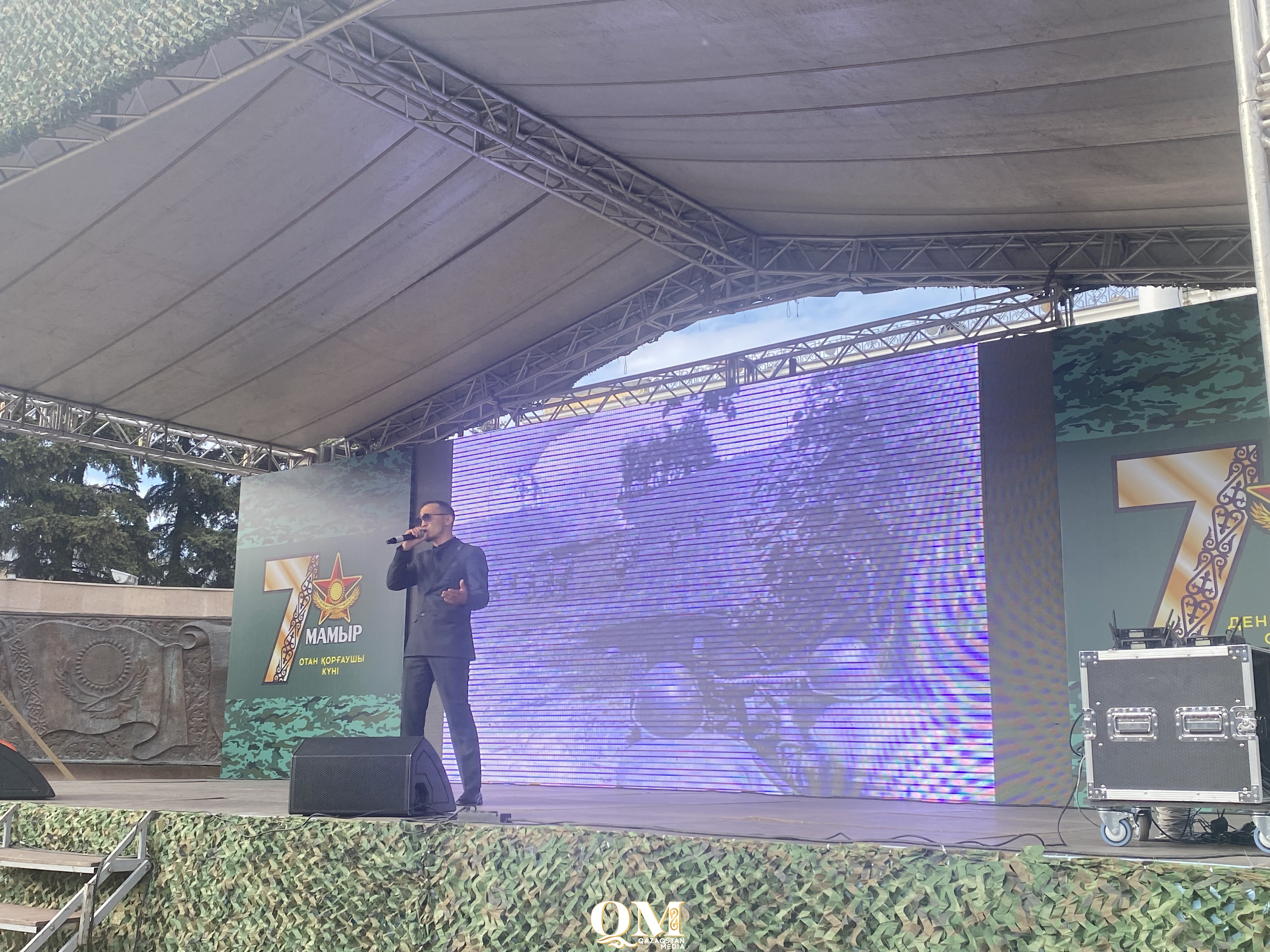 Петропавлда әскери-патриоттық әндер фестивалі өтті