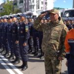 Петропавлға су тасқынымен күреске көмекке келген  құтқарушылар мен әскери қызметкерлер үйлеріне оралды