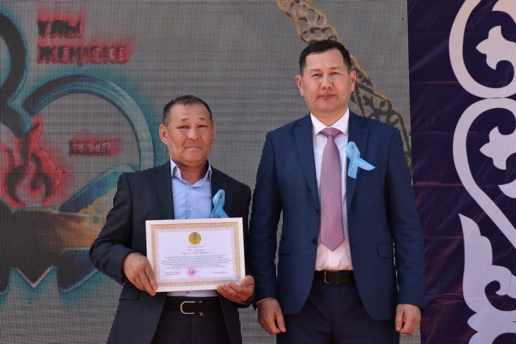 80-летие Победы отметили в Уалихановском районе СКО