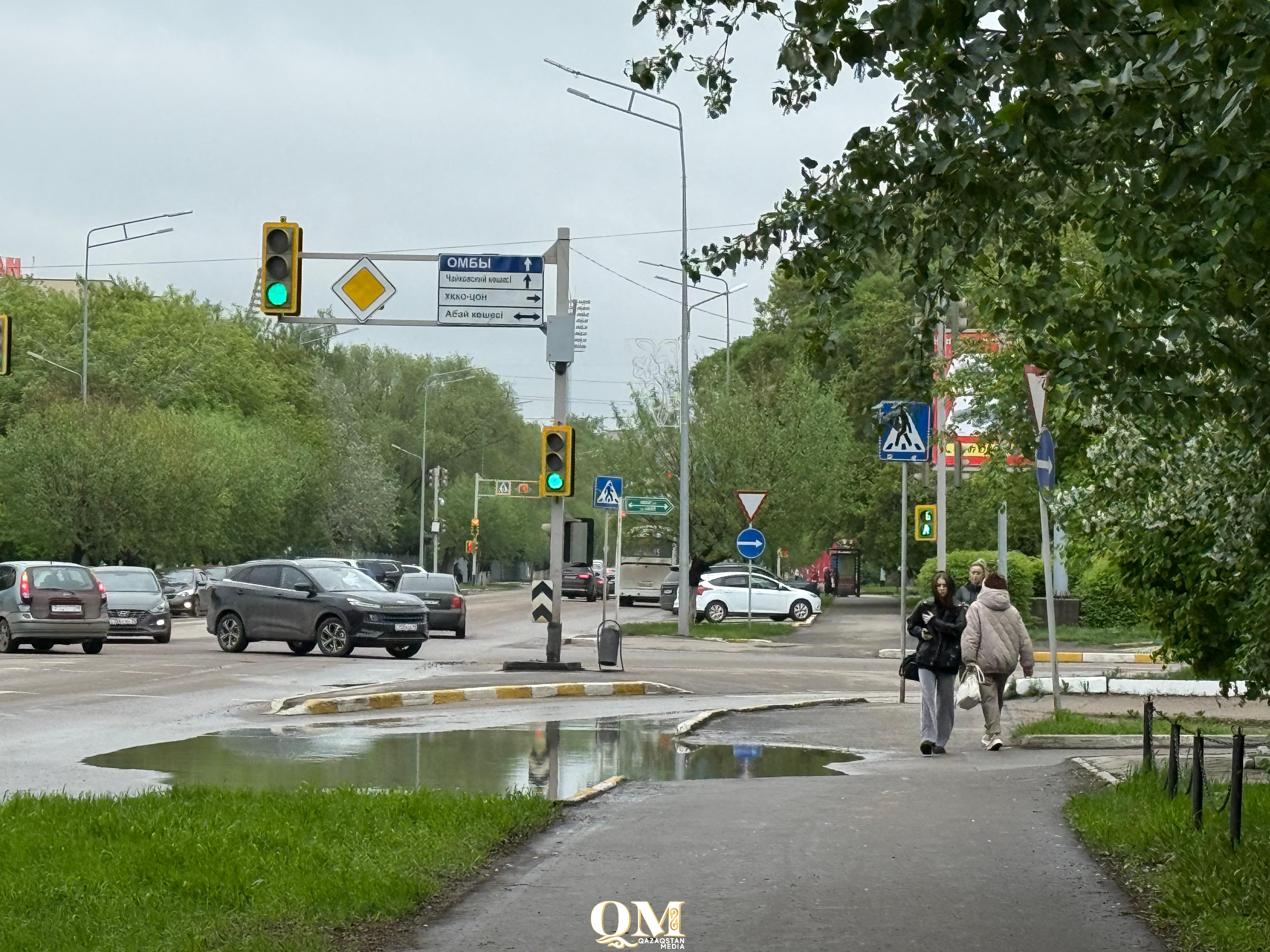 Неласковый май. За сутки в почти месячная норма осадков выпала в Петропавловске