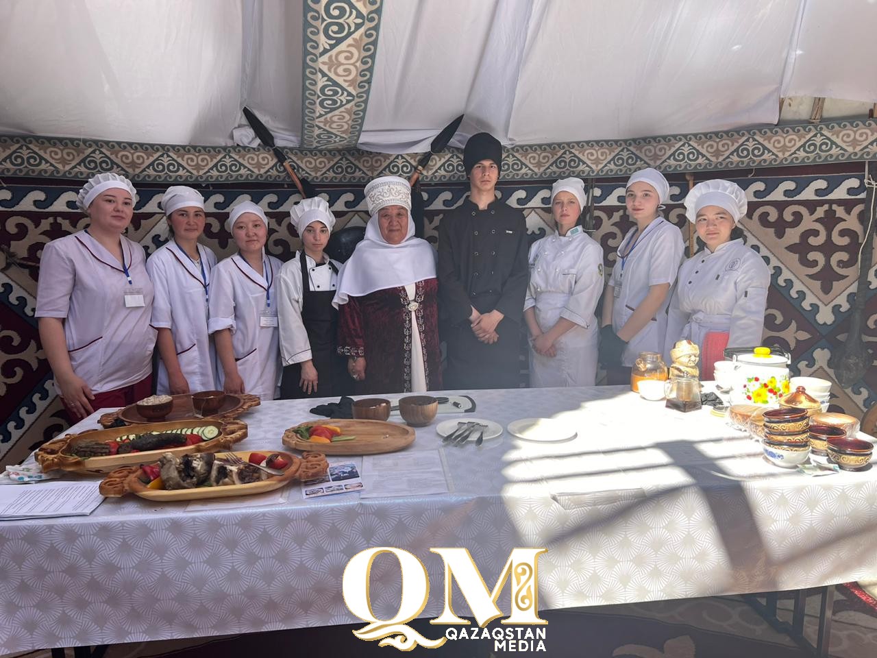 Ұмыт болған ұлттық тағамдар қайта жаңғыртылды: Уәлиханов ауыл шаруашылық колледжінде этностильдегі шеберлік сабағы өтті
