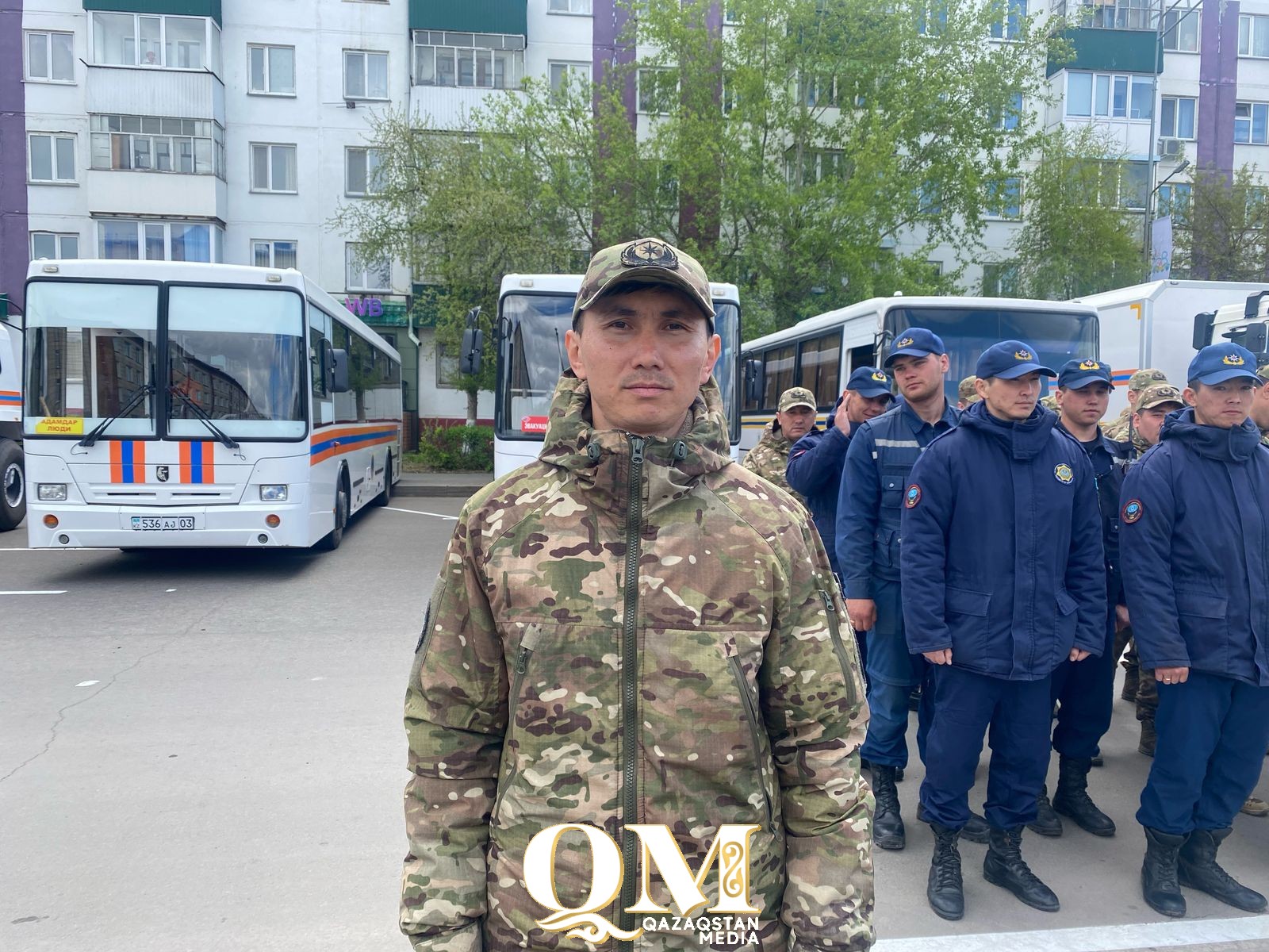 Петропавлға су тасқынымен күреске көмекке келген құтқарушылар мен әскери қызметкерлер үйлеріне оралды