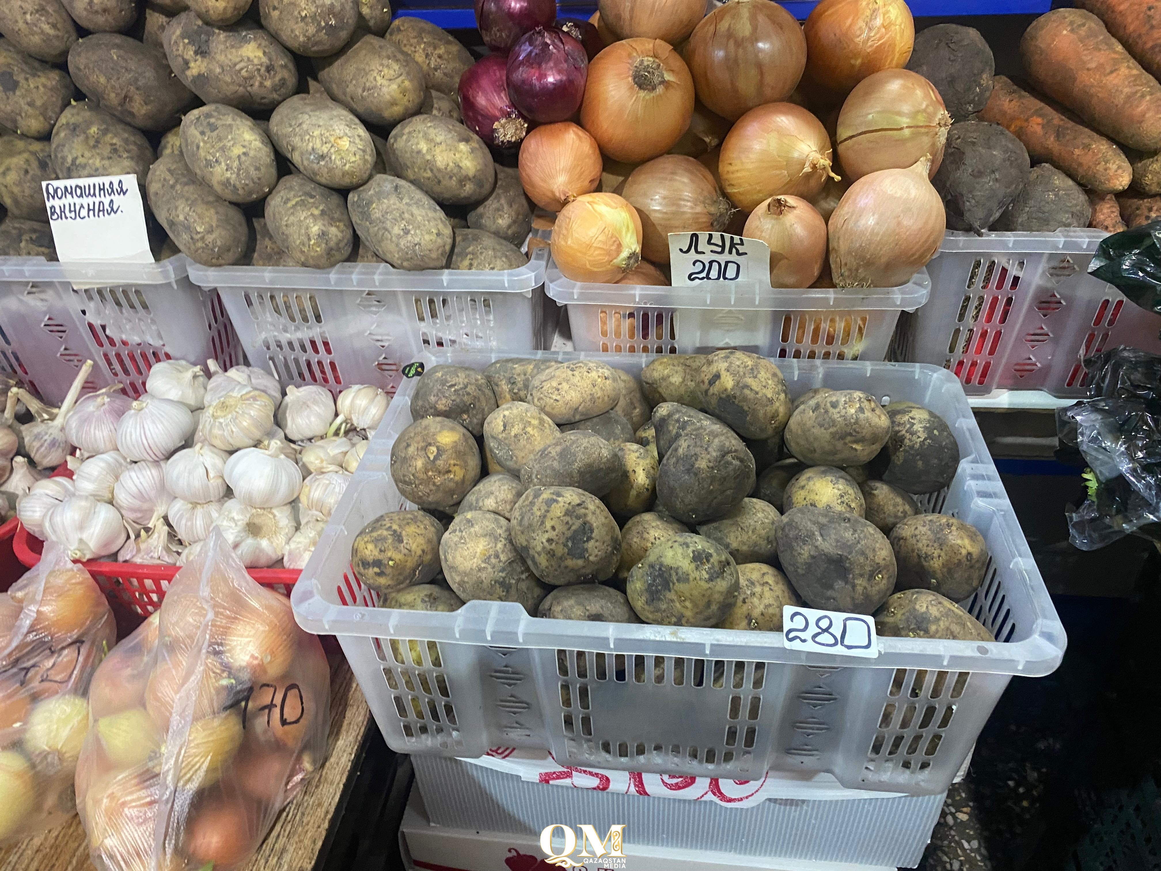 Солтүстік Қазақстанда көкөністер бағасы күрт өскен