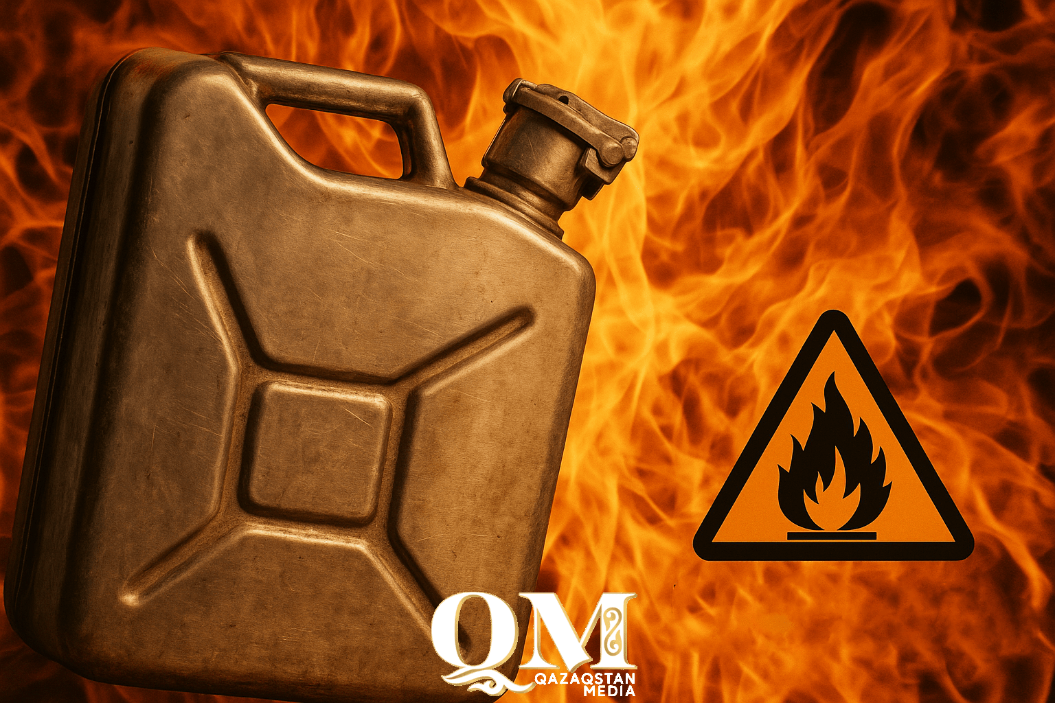 Умер от ожогов мужчина, который переливал бензин и загорелся в Петропавловске