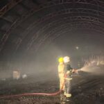 Комбайн и прицепы спасли во время пожара в Жамбылском районе СКО