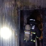 Оборудование загорелось на предприятии в Петропавловске