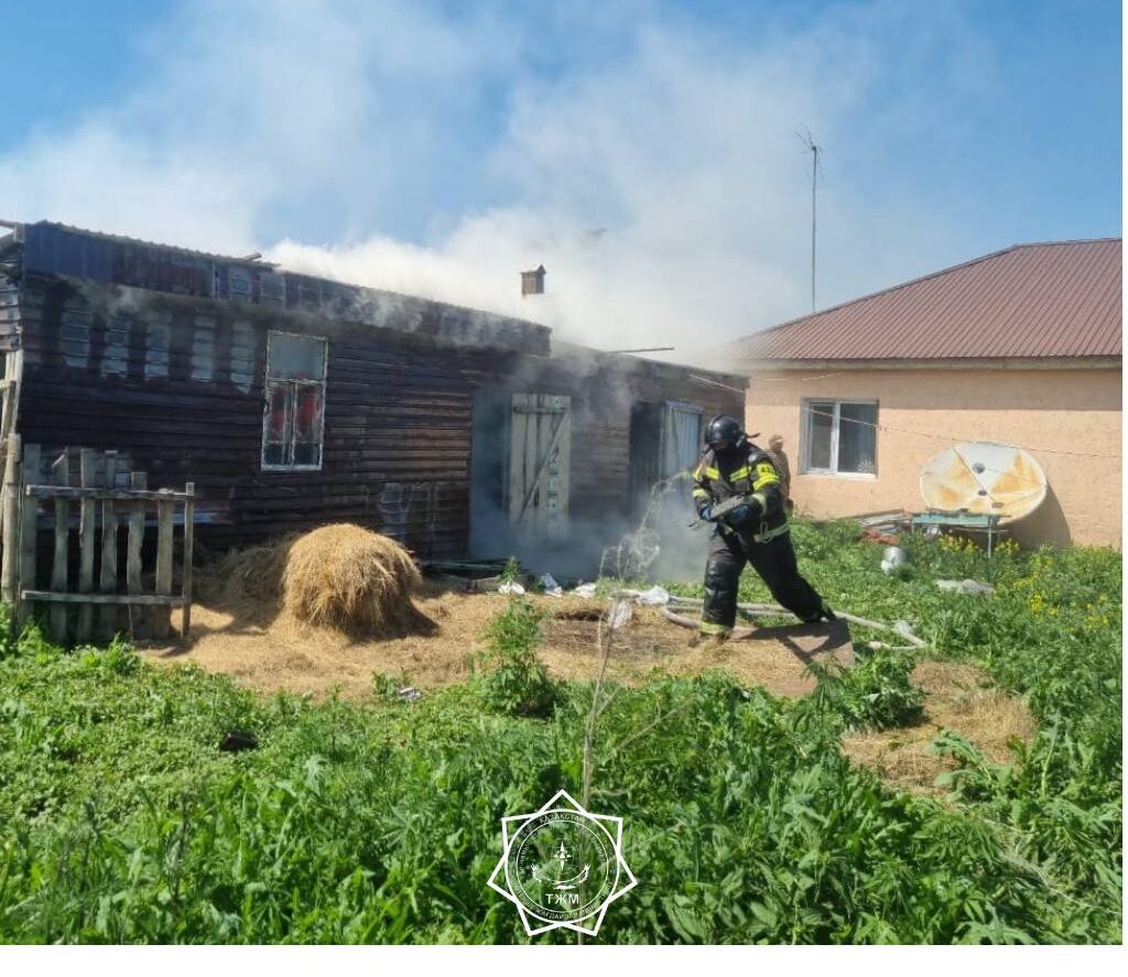 СҚО-да бір күнде 16 өрт фактісі тіркелді