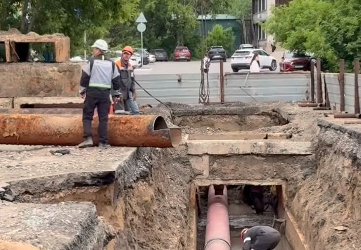 Без горячей воды остаются 126 многоэтажек Петропавловска