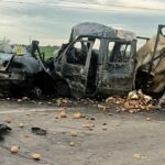Страшная авария: четыре человека сгорели в ДТП в Петропавловске