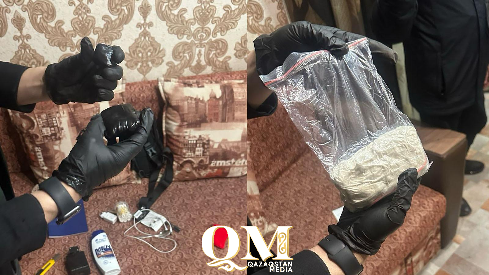 Больше 500 гр «синтетики» изъяли у 23-летнего астанчанина в Петропавловске