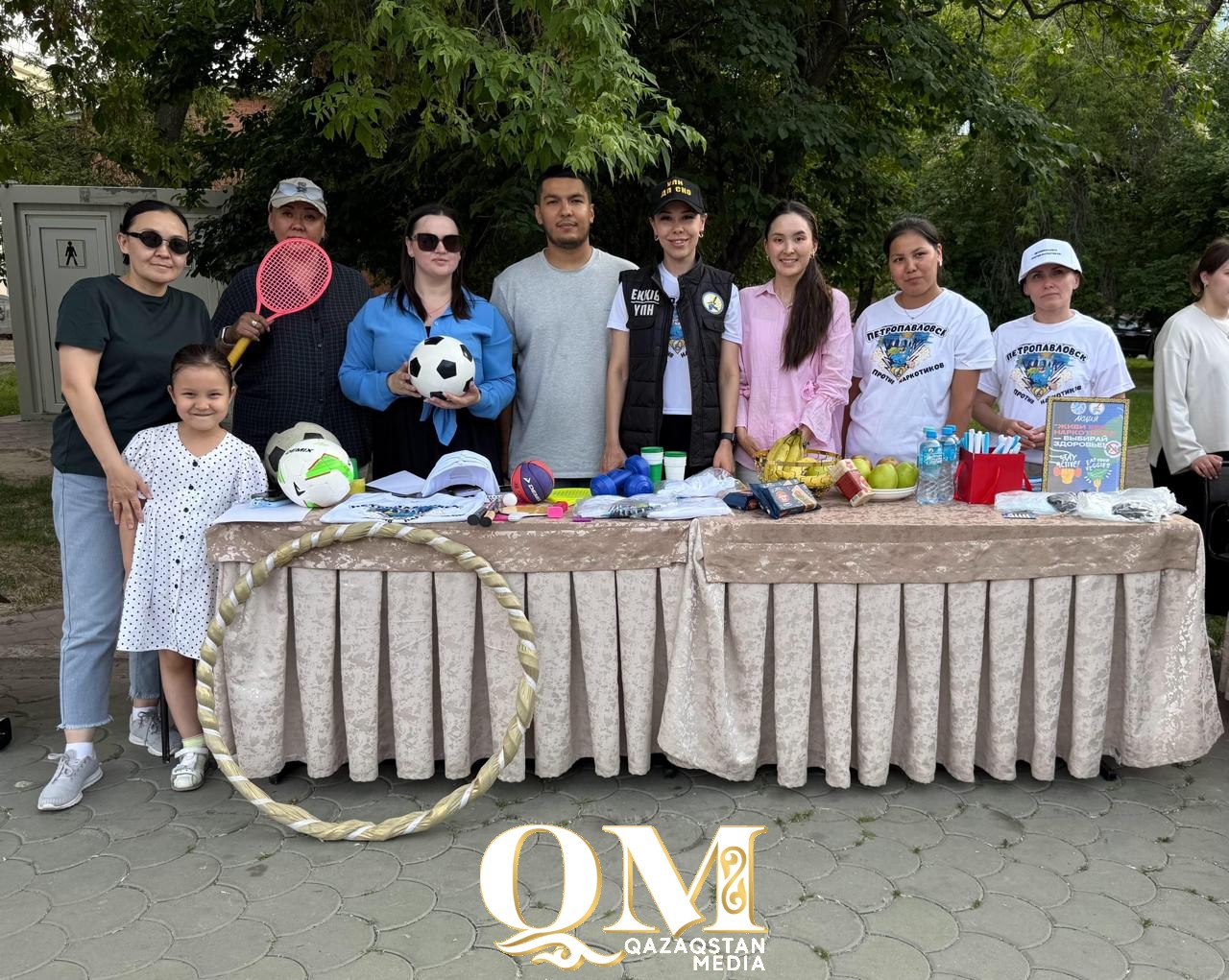 «Живи без наркотиков — выбирай здоровье». Интерактивную акцию провели в Петропавловске