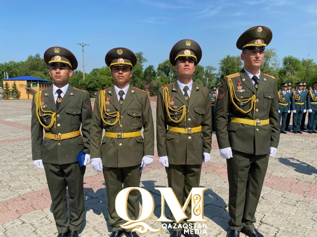 К службе готовы! Около 200 офицеров окончили Академию Нацгвардии в Петропавловске