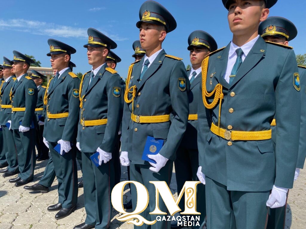 К службе готовы! Около 200 офицеров окончили Академию Нацгвардии в Петропавловске