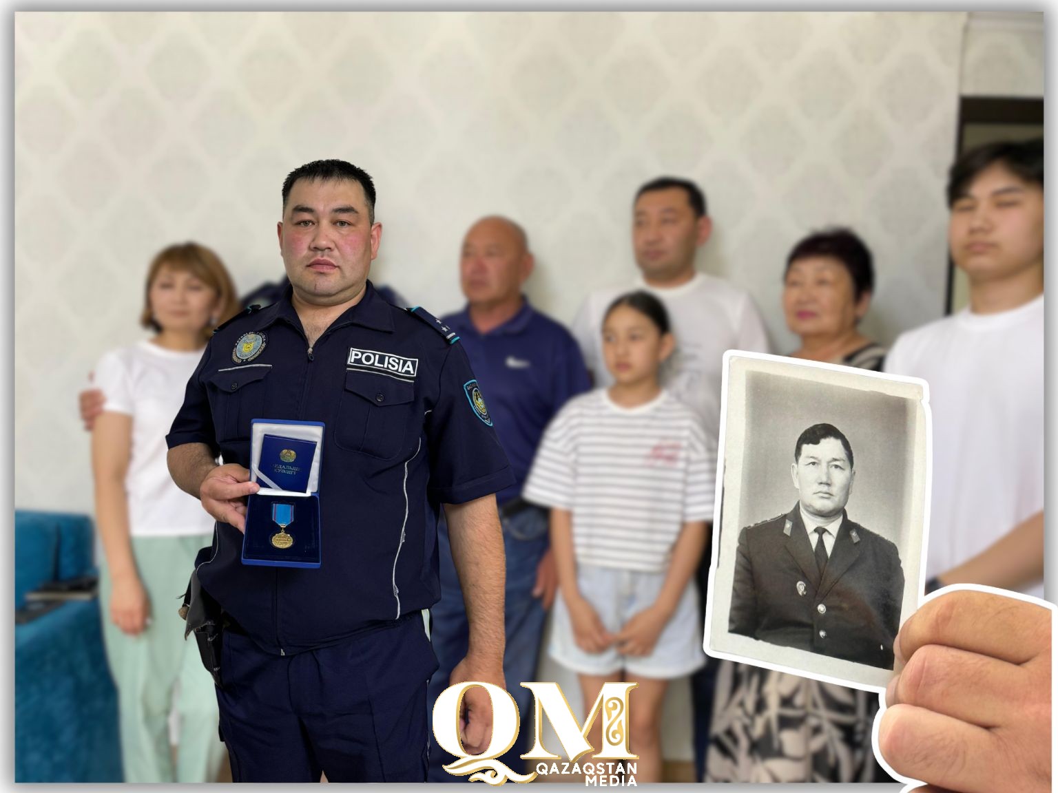 Честь, передаваемая по наследству: история семьи полицейских Кошмагамбетовых из СКО