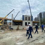 В Петропавловске продолжается строительство детского сада за счет возвращенных активов