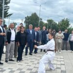 СҚО әкімі Ойқала мен Былғары зауыты кентінде салынған демалыс алаңдарын аралады