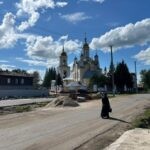 Исторический собор до сих восстанавливают после паводка 2024 года в Петропавловске
