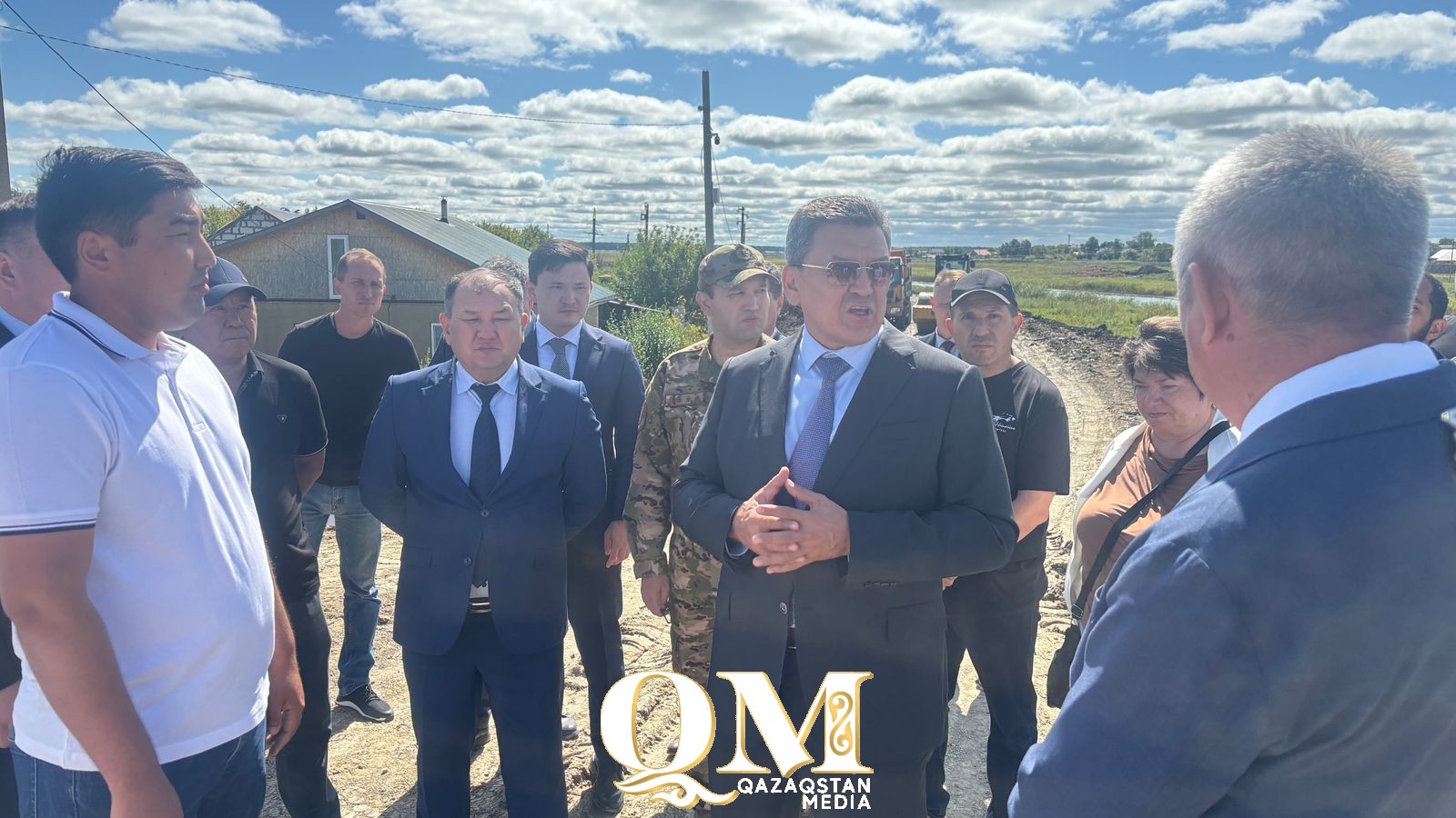 СҚО әкімі: Тепличное мен Прибрежное ауылдарындағы бөгеттерді жаңалау биыл аяқталуы тиіс