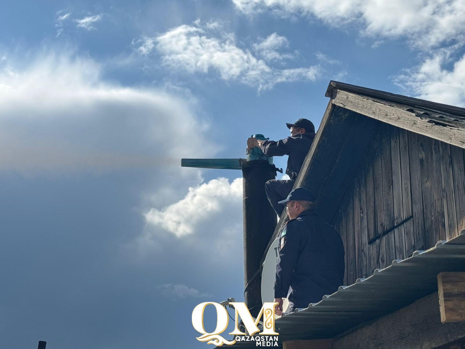 СҚО-да өрт сөндірушілер жер үйлерді тексеріп жүр