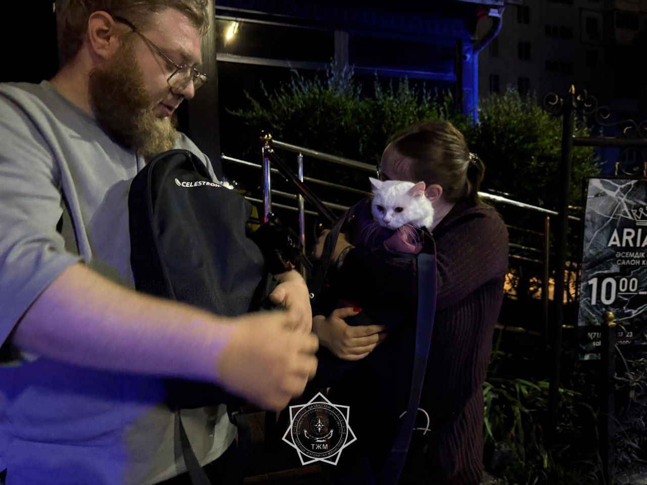 Петропавлда тоғыз қабатты үйде өрт шығып, 100-ге жуық адам эвакуацияланды