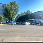 Петропавлда қоғамдық көлік пен автомобиль соқтығысып, жаяу жүргінші зардап шекті