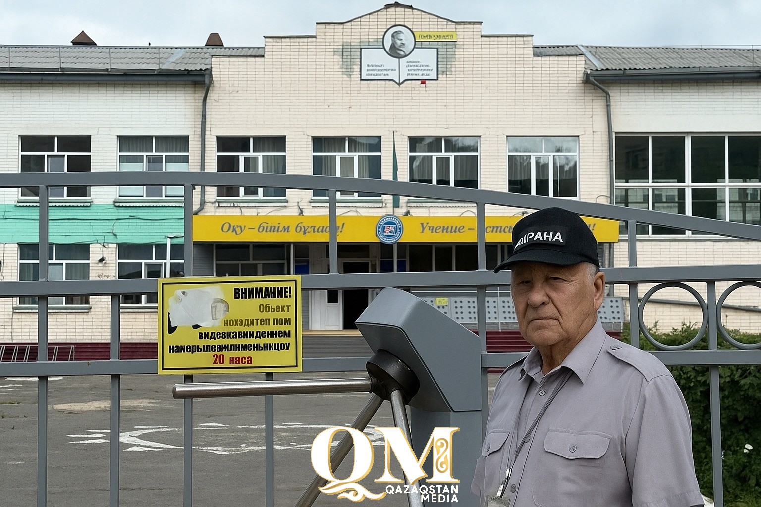 Мектеп күзетіне 45 жастан асқан адамдар жұмысқа алынбайды