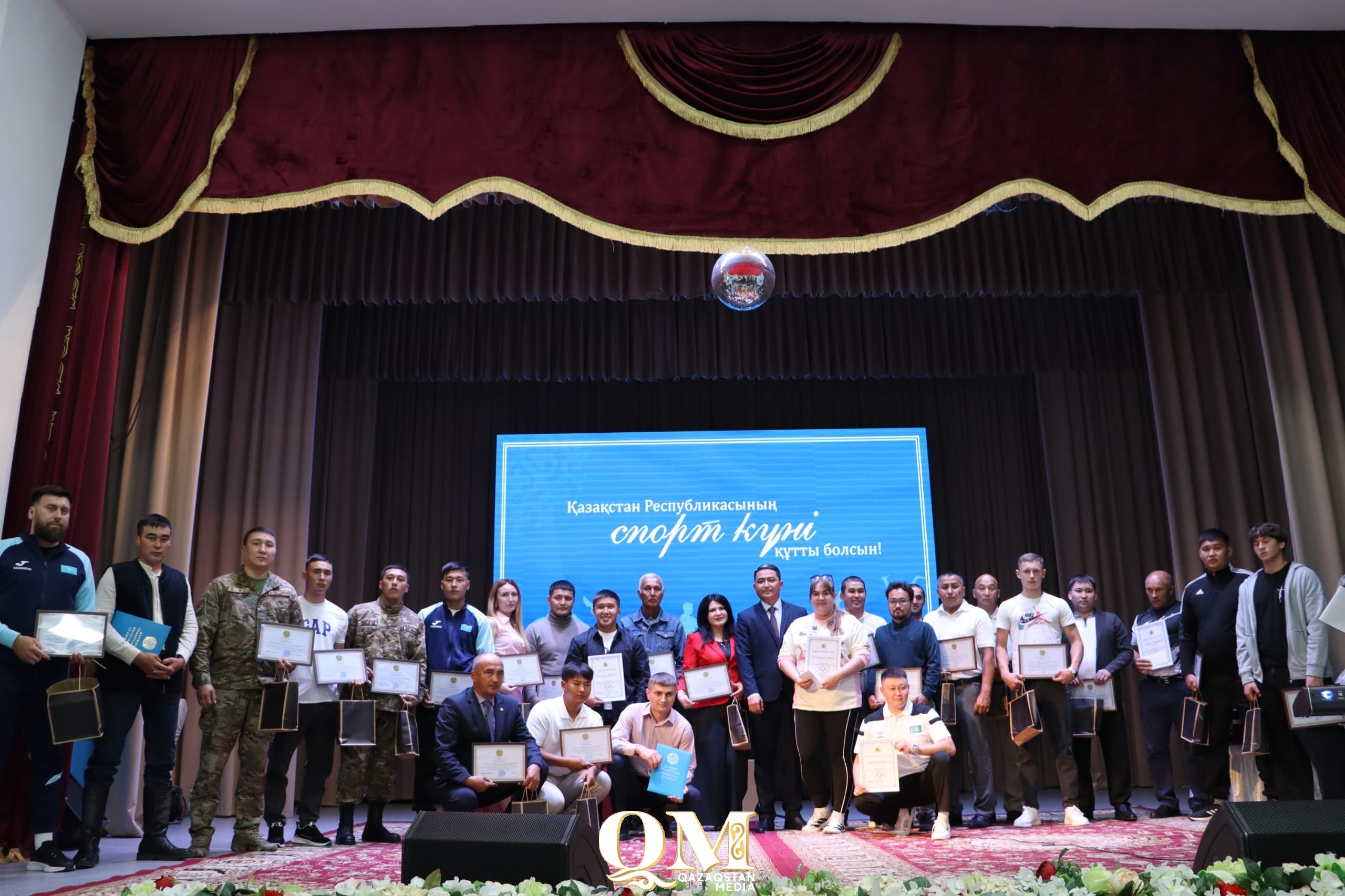 День спорта отметили в Жамбылском районе СКО