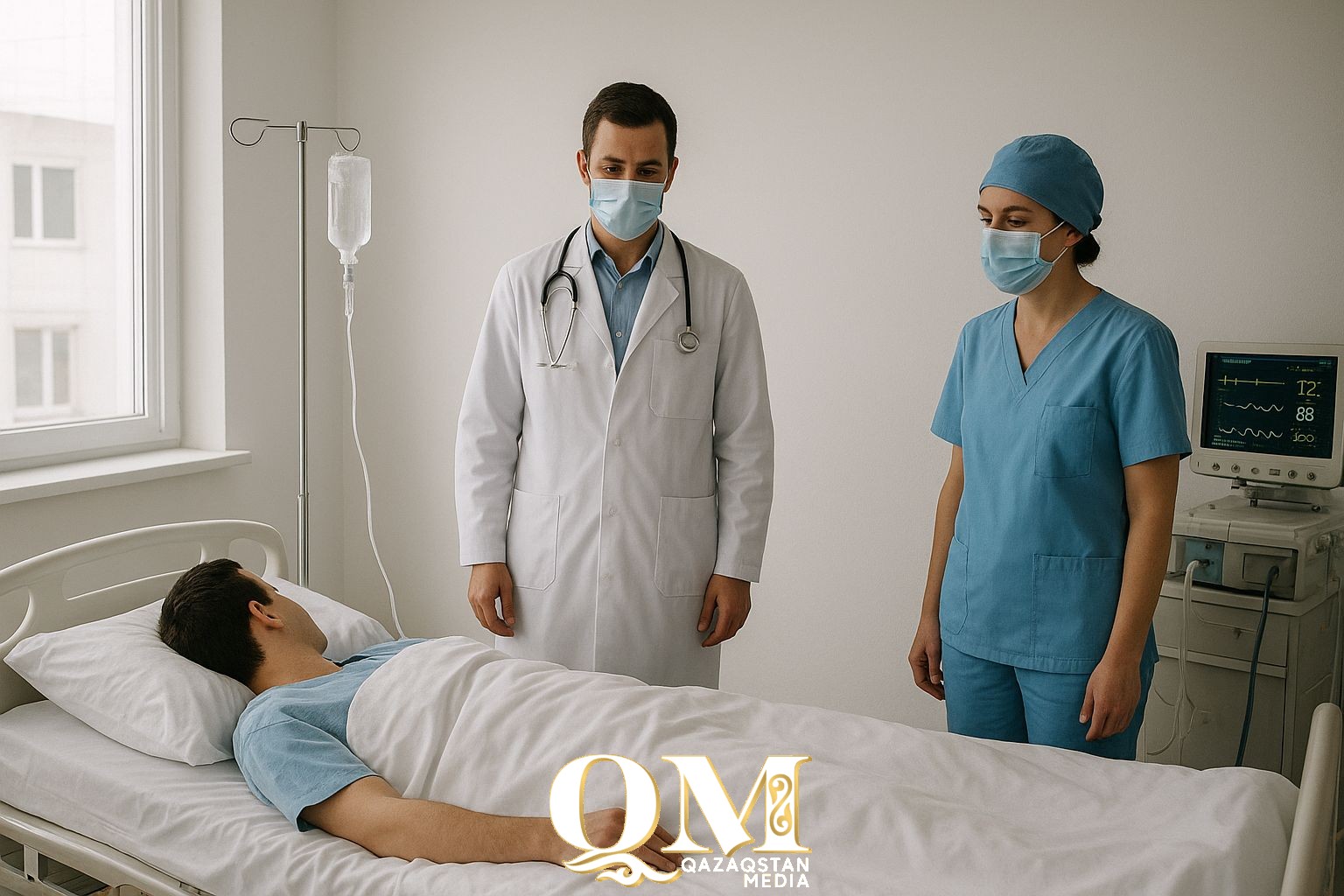 Машина перевернулась на трассе: четыре человека пострадали в СКО