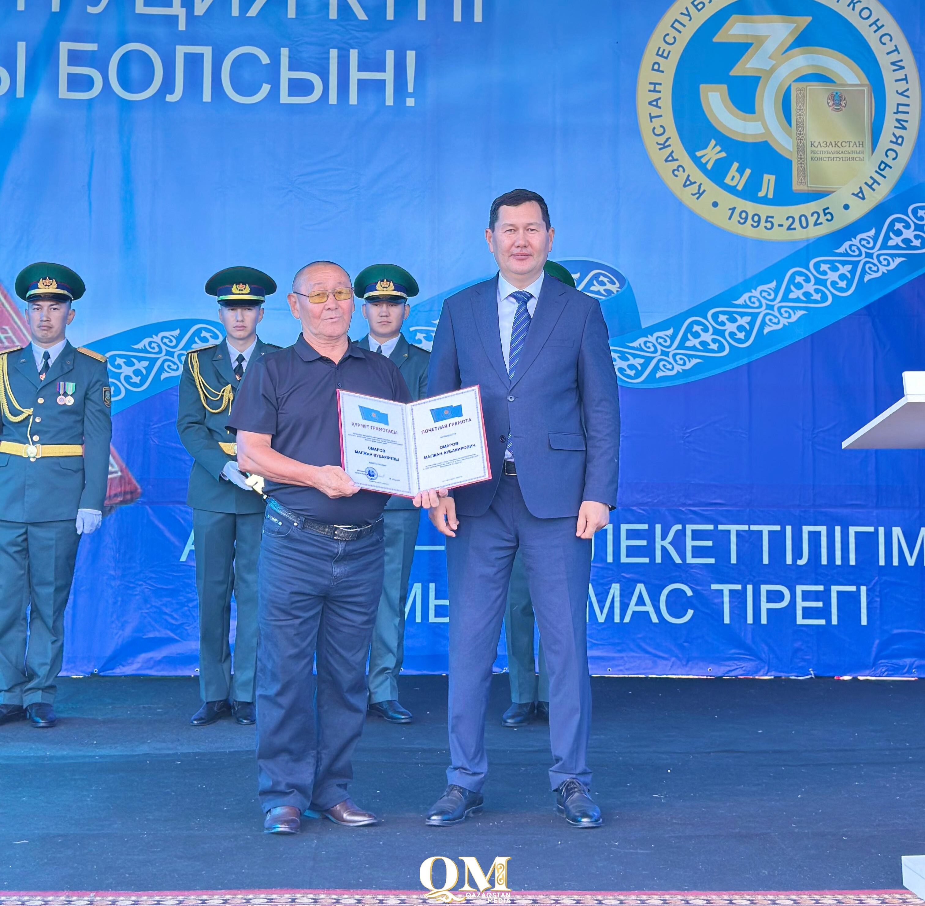 Уәлиханов ауданында Конституцияның 30 жылдығы кең көлемде аталып өтілді