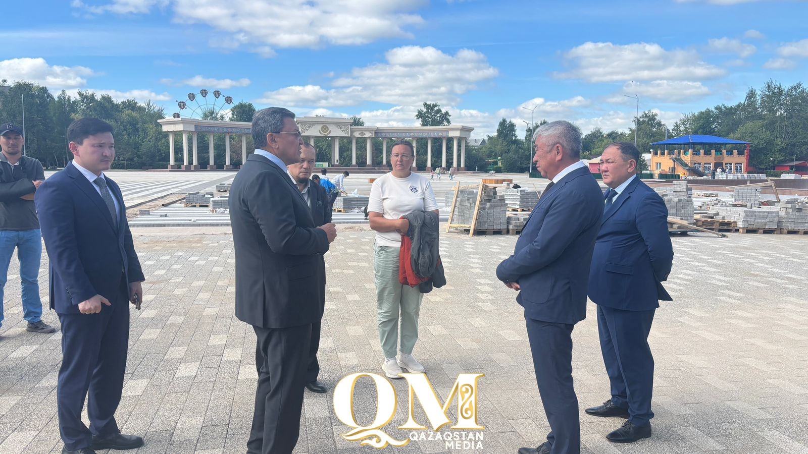 Петропавлдағы басты көшені жөндеу жұмыстарының алғашқы кезеңі аяқталуға жақын