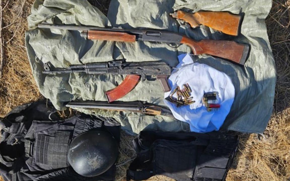 Оружие и боеприпасы, похищенные во время январских событий, нашли в СКО