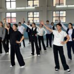 Утро в новой комфортной школе начинается с зарядки в Петропавловске