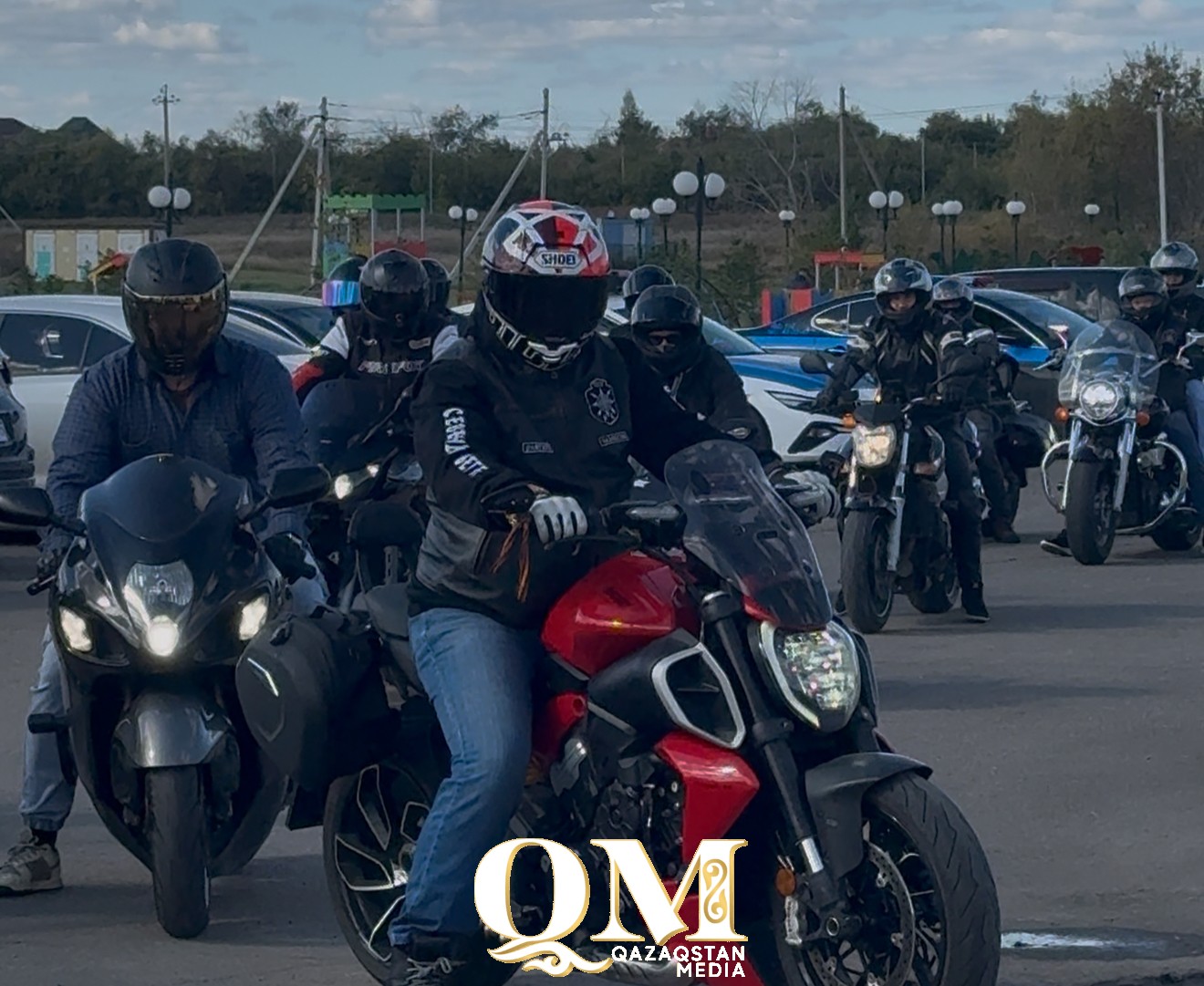 Байкеры напомнили петропавловцам о безопасности на дорогах
