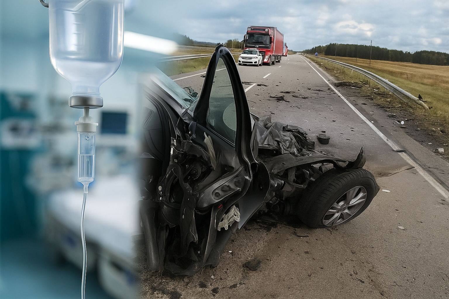 Третья жертва смертельного ДТП: в больнице умер водитель Mazda, попавшей в аварию в СКО