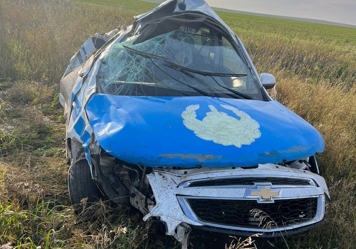 Были при исполнении. Двое полицейских погибли в аварии на трассе в СКО
