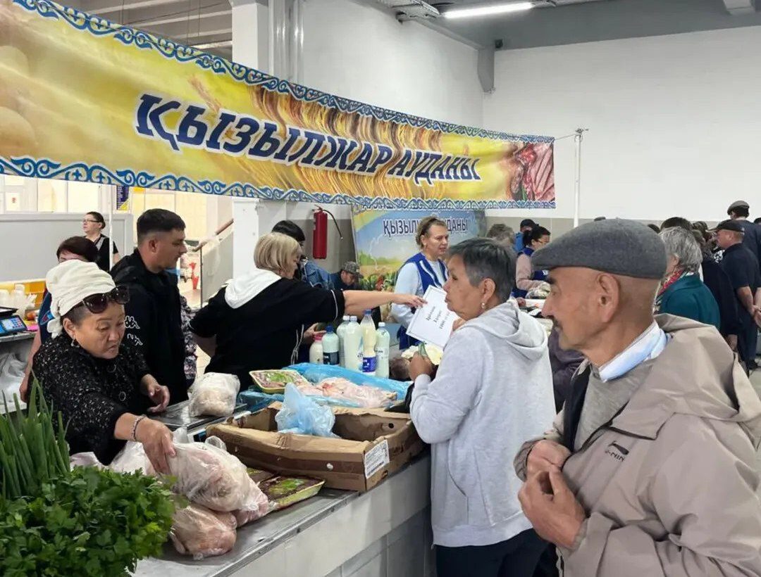 Больше 5 тонн продукции продали на сельхозярмарке в Петропавловске