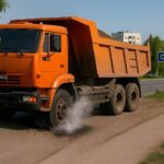 Водитель КамАЗа погиб от разрыва колеса в СКО