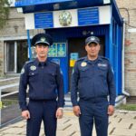 Не поехали, а побежали. Полицейские спасли мужчину из горящего дома в Петропавловске