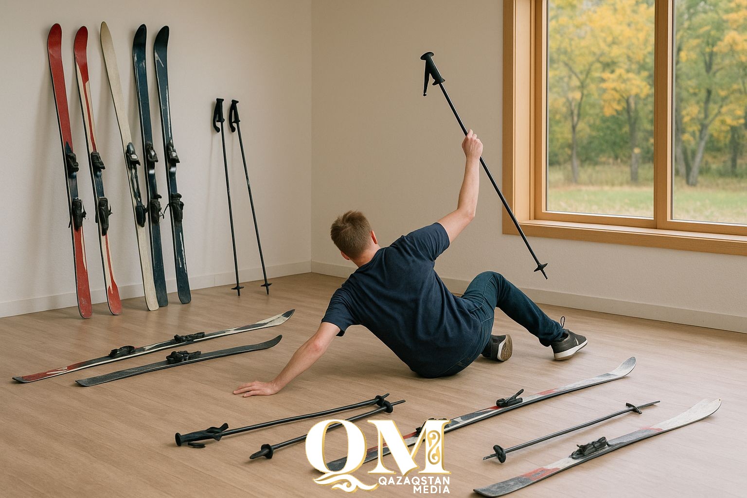 Упал на лыжную палку. Тренировка едва не стоила жизни 21-летнему петропавловцу