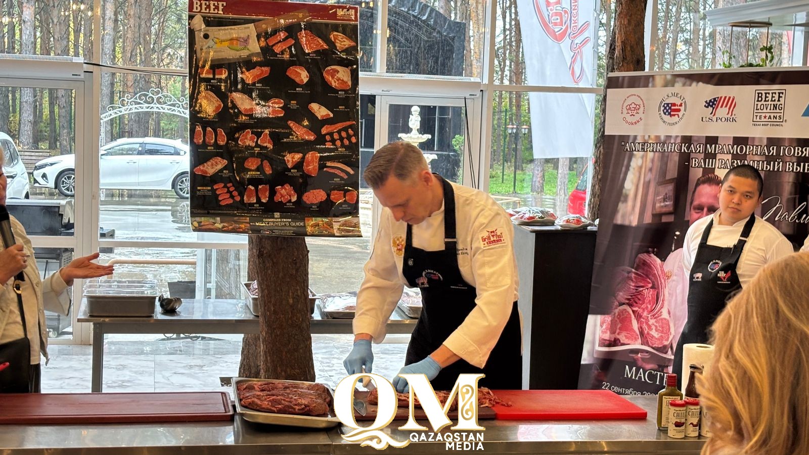 Солтүстікқазақстандықтардың аспаздарға сиыр мен шошқа етінен тағам дайындаудың қыр-сыры үйретілді