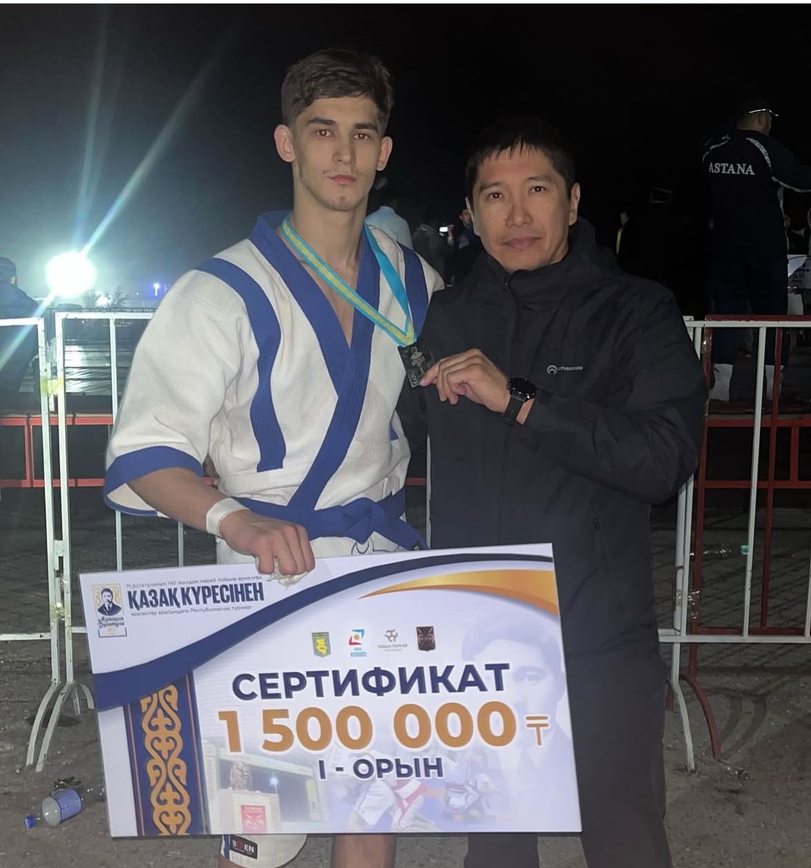 Солтүстікқазақстандық палуан Торғайда өткен турнирде топ жарды!