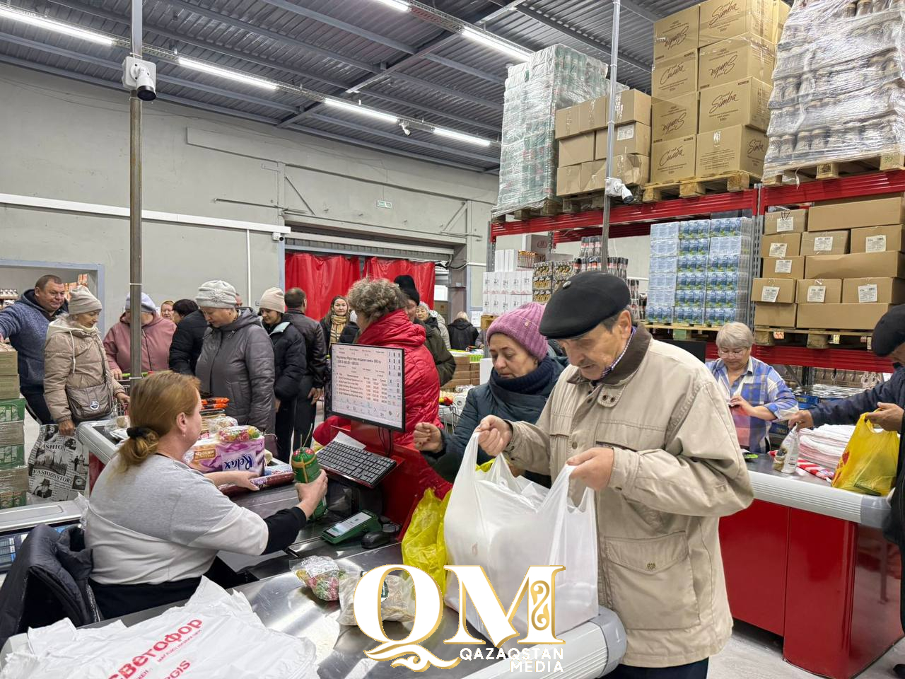 Қызылжар ауданында әмбебап дүкен ашылды