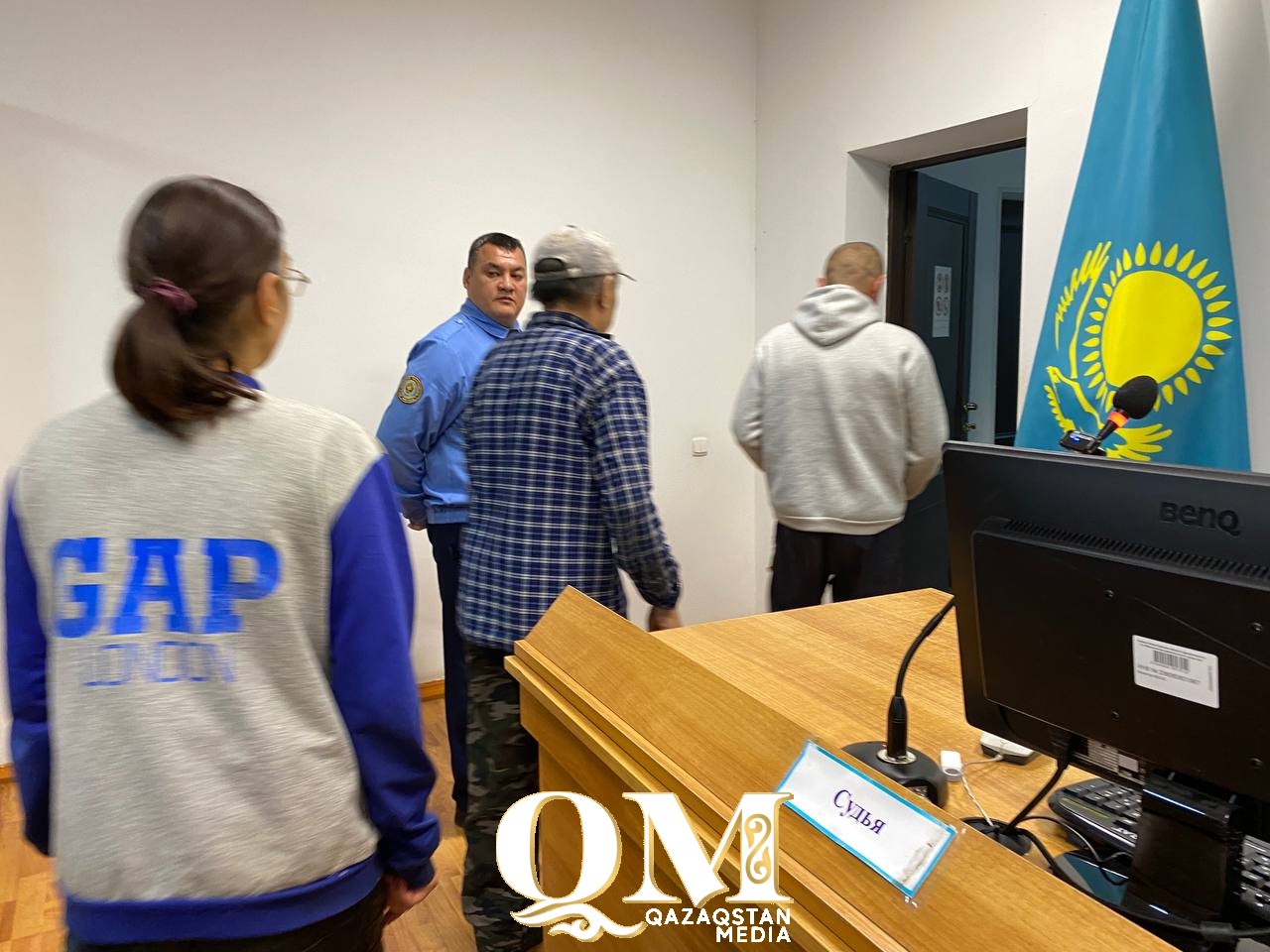 Петропавлда көрнекі сот отырысында әйелге қол көтерген азаматқа үкім шығарылды