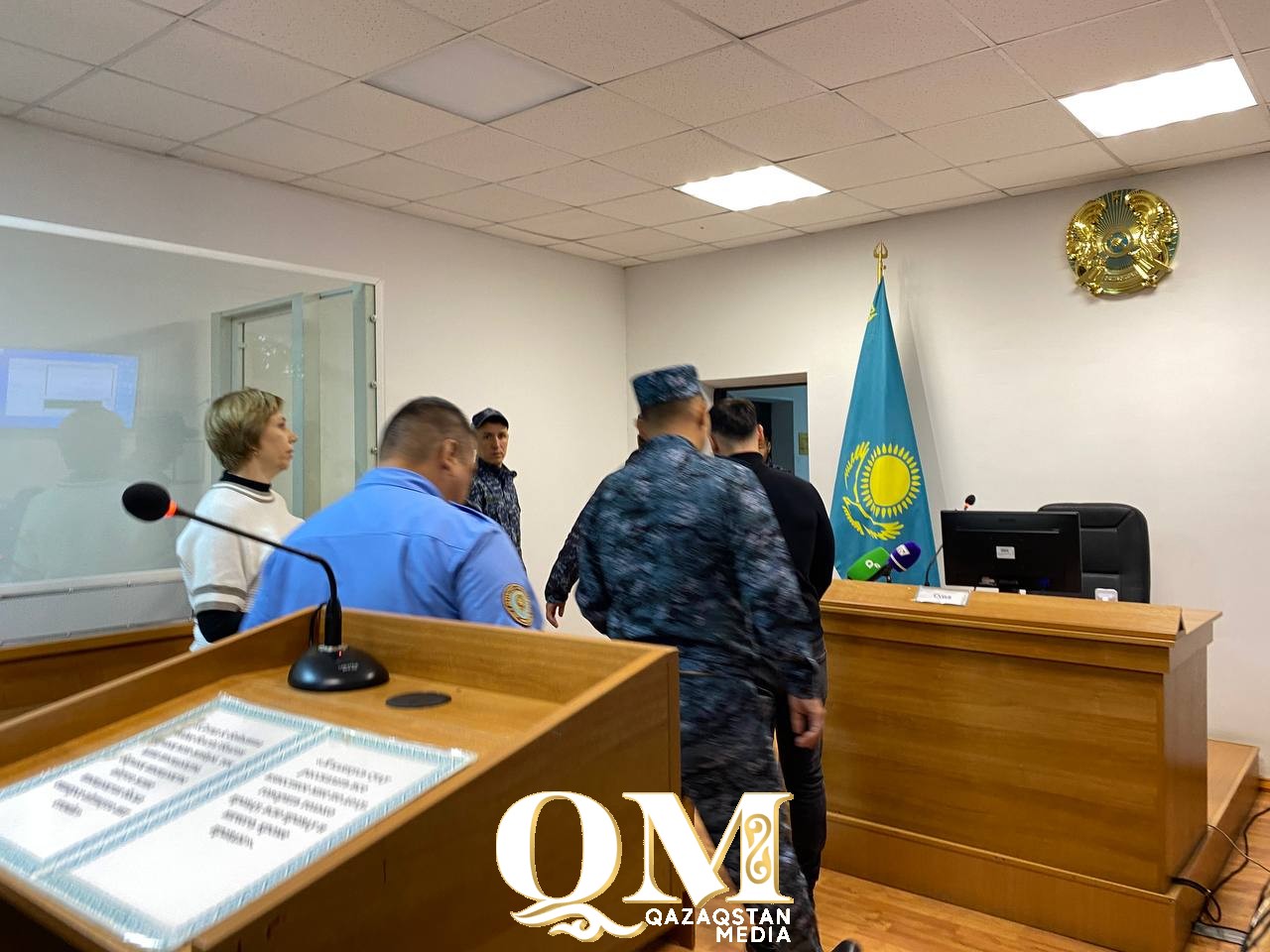 Петропавлда көрнекі сот отырысында әйелге қол көтерген азаматқа үкім шығарылды